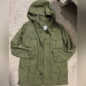 Gap Kids Hooded Parka Jacket Size Medium
